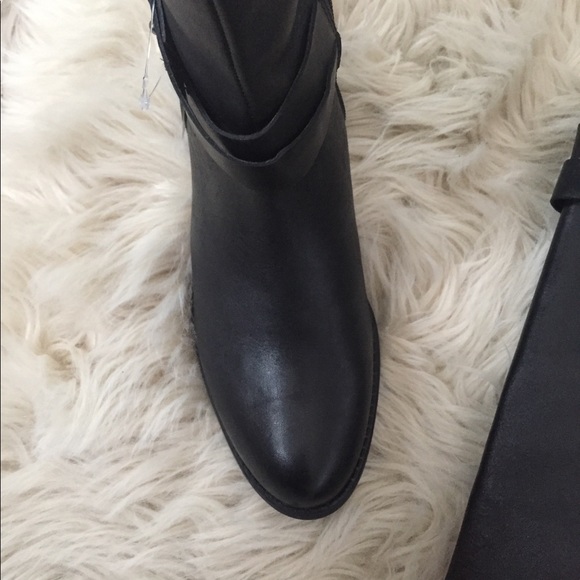 Franco Sarto Genuine leather wide calf boots Sz 9 - Picture 3 of 8